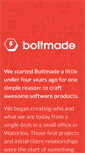 Mobile Screenshot of boltmade.com